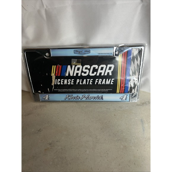Wincraft Other - KEVIN HARVICK #4 LICENSE PLATE STEWART HAAS RACING NEW